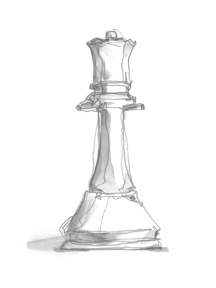 Picture of CHESS PIECE STUDY III