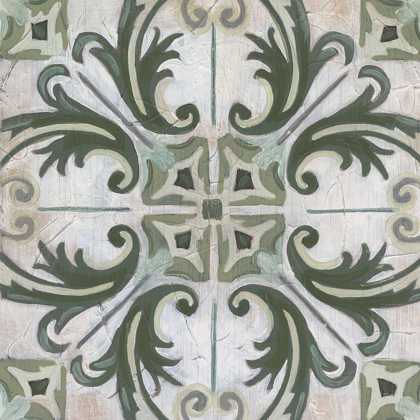 Picture of VINTAGE VERDIGRIS TILE I