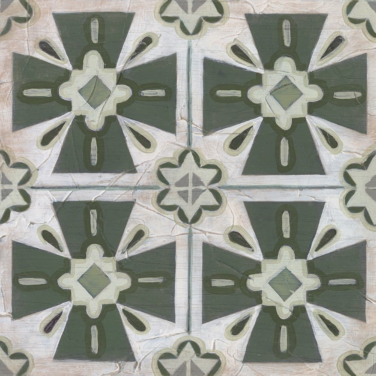 Picture of VINTAGE VERDIGRIS TILE II