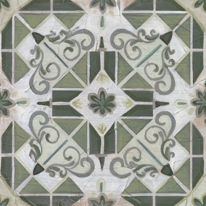 Picture of VINTAGE VERDIGRIS TILE IV