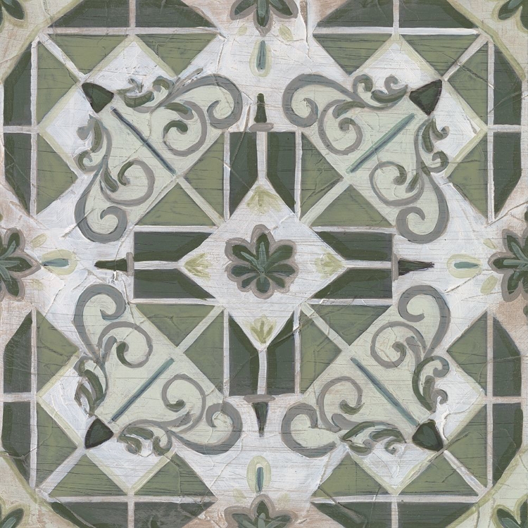 Picture of VINTAGE VERDIGRIS TILE IV