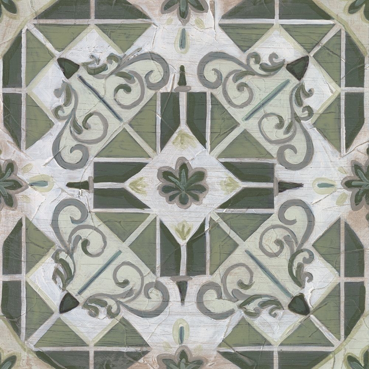 Picture of VINTAGE VERDIGRIS TILE IV