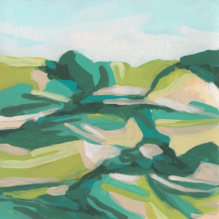 Picture of LAYERED TOPOGRAPHY I