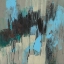Picture of OCEAN BLUE ABSTRACT I
