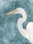 Picture of WATERCOLOR HERON PORTRAIT I