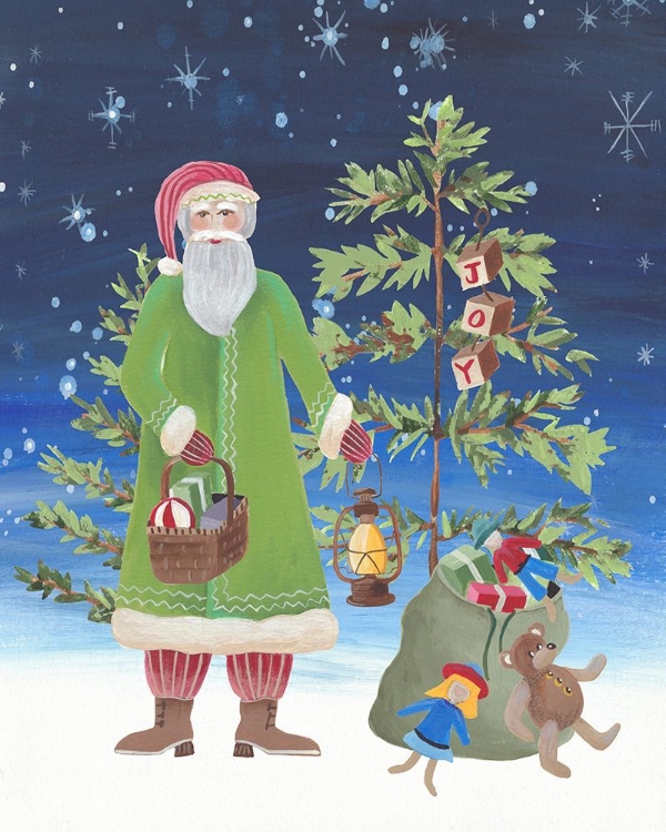Picture of FOLKSY FATHER CHRISTMAS II
