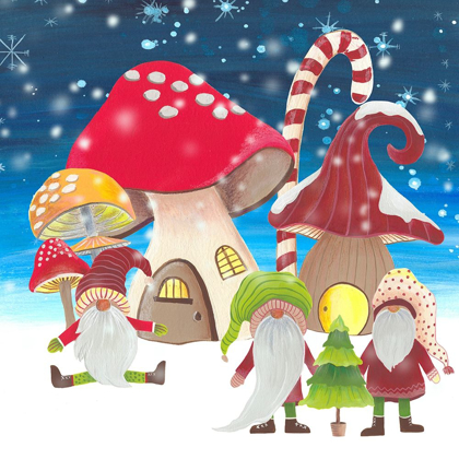 Picture of CHRISTMAS GNOMES I