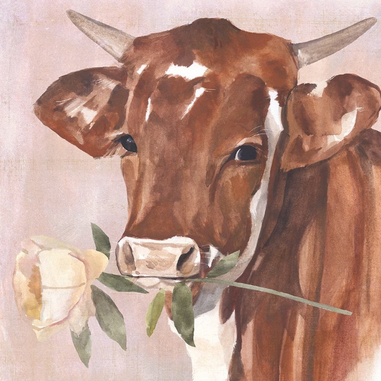 Picture of PEONY COW I