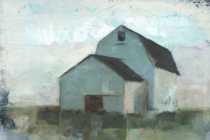 Picture of BARN AT SUNSET I