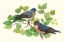 Picture of SONG BIRDS I