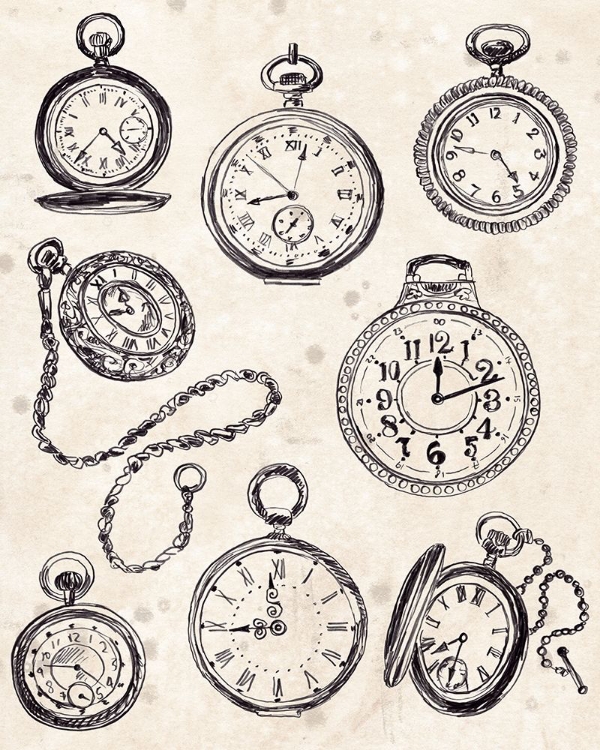 Picture of POCKET WATCH SKETCHES II
