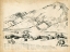 Picture of MOUNTAIN SKETCH I