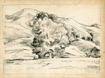 Picture of MOUNTAIN SKETCH II