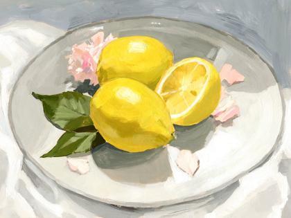 Picture of LEMONS ON A PLATE I