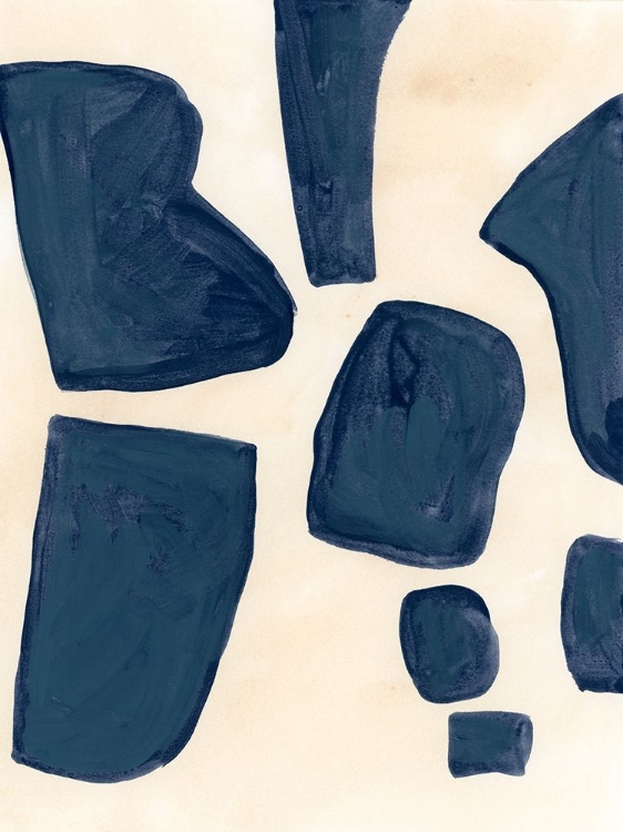 Picture of BLUE PIECES I