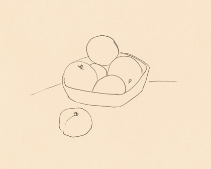 Picture of FRUIT LINE DRAWING I