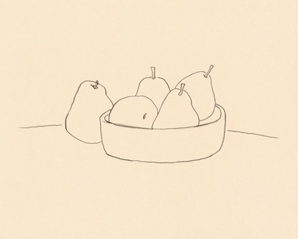 Picture of FRUIT LINE DRAWING II