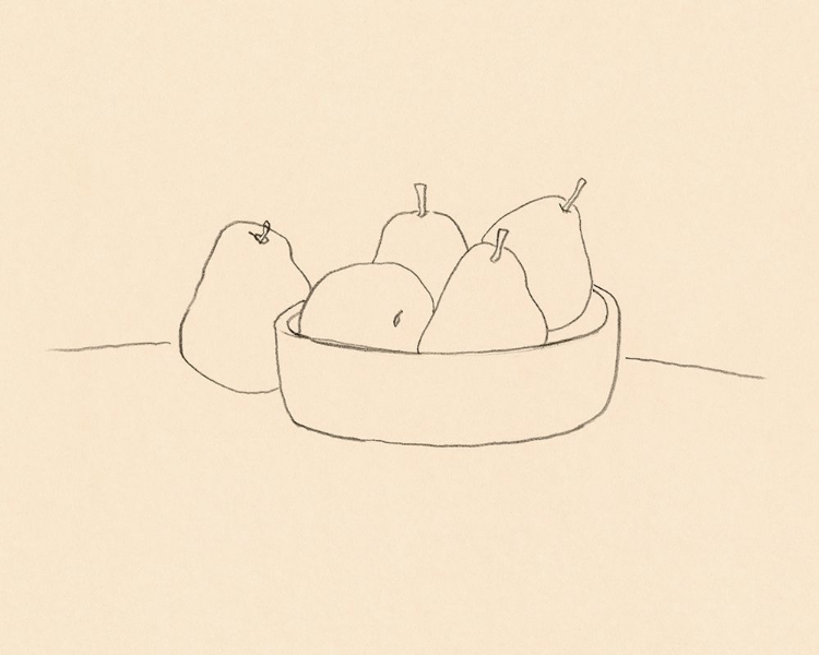 Picture of FRUIT LINE DRAWING II