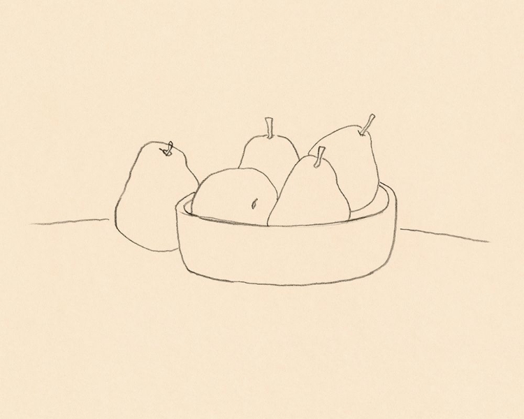 Picture of FRUIT LINE DRAWING II