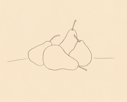 Picture of FRUIT LINE DRAWING III