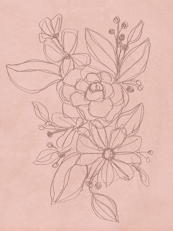 Picture of ROSETONE BLOSSOMS II