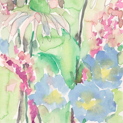Picture of WATERCOLOR FLORAL ACCENT II