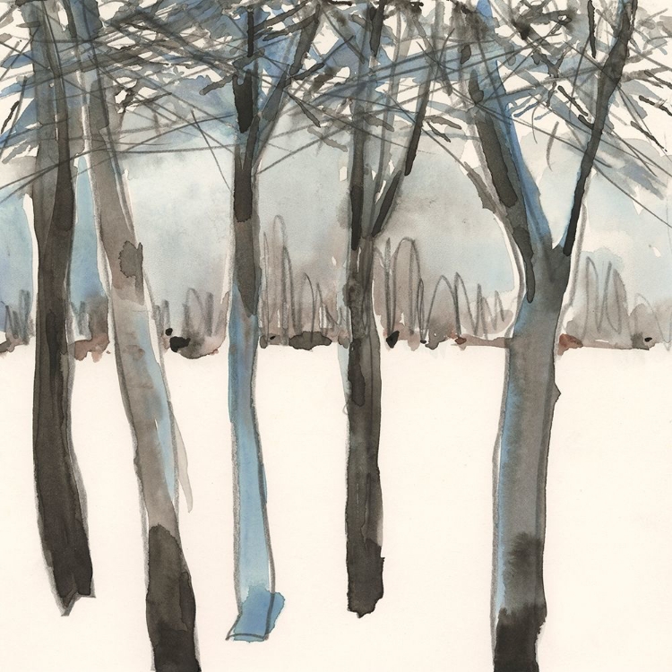 Picture of WINTER TREELINE I