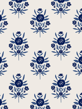 Picture of INDIGO BLOOM PATTERN II