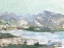 Picture of PASTEL MOUNTAIN VIEW I