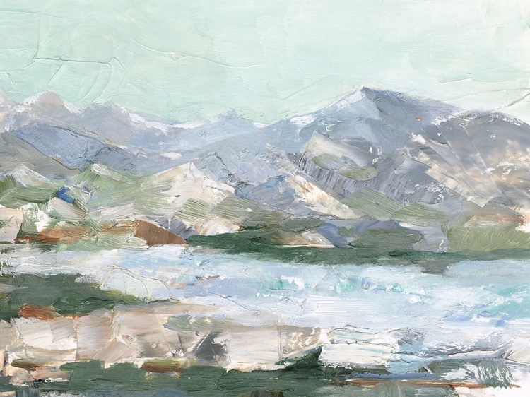 Picture of PASTEL MOUNTAIN VIEW I