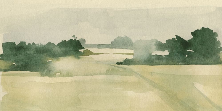Picture of WATERCOLOR PASTURE I