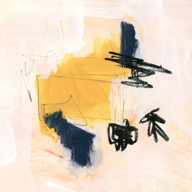 Picture of YELLOW OCHRE SPLOTCH III