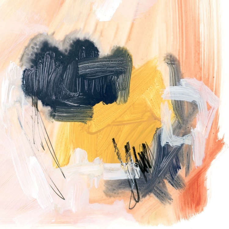 Picture of YELLOW OCHRE SPLOTCH V