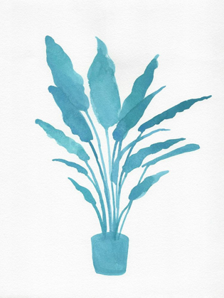 Picture of WATERCOLOR HOUSE PLANT I