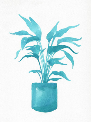 Picture of WATERCOLOR HOUSE PLANT IV