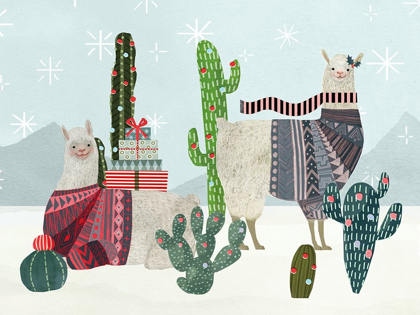 Picture of HOLIDAY LLAMA COLLECTION A