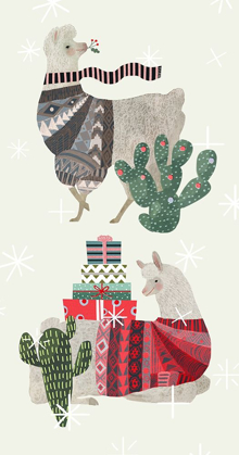 Picture of HOLIDAY LLAMA COLLECTION B