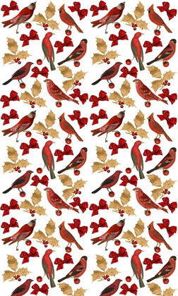 Picture of RED BIRD CHRISTMAS COLLECTION E