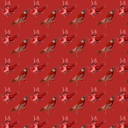 Picture of RED BIRD CHRISTMAS COLLECTION I