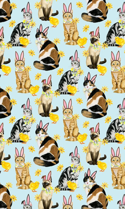 Picture of EASTER CATS COLLECTION E