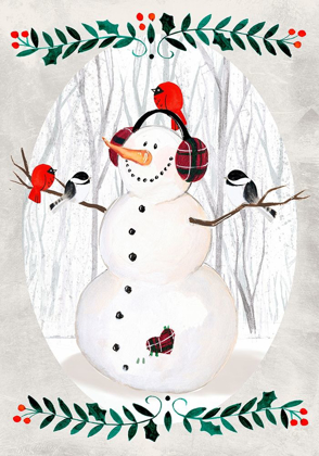 Picture of FOLK SNOWMAN FOREST COLLECTION B