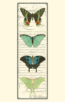 Picture of SMALL BUTTERFLY PROSE PANEL II (P)