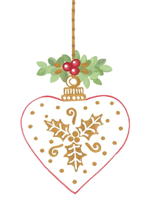 Picture of ITS CHRISTMAS LOVE ORNAMENT