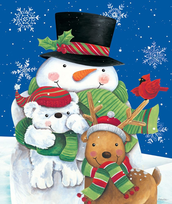 Picture of SNOWMAN AND FRIENDS