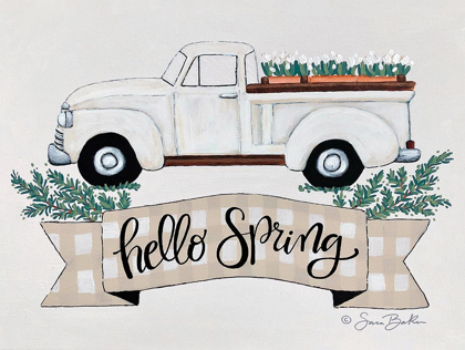 Picture of HELLO SPRING TULIP TRUCK   