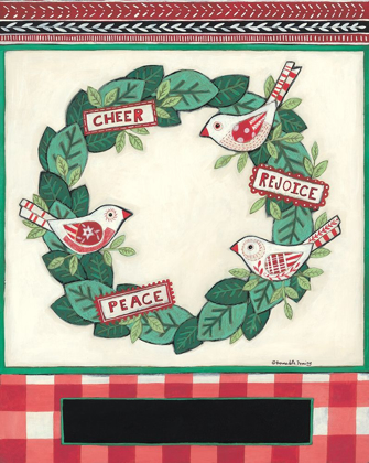 Picture of CHEER PEACE REJOICE WREATH