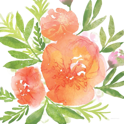 Picture of PEACHY FLORAL I