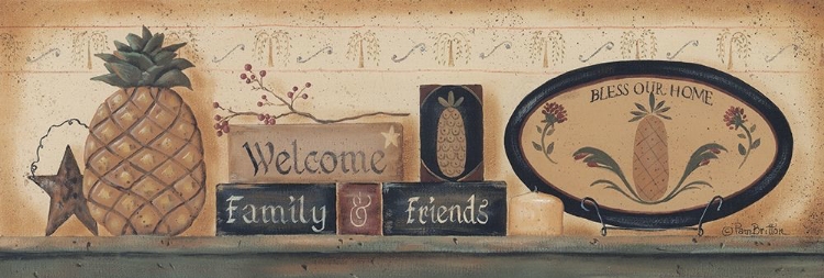 Picture of WELCOME FAMILY AND FRIENDS