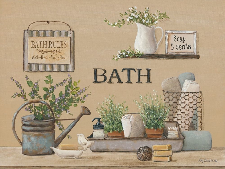 Picture of FARMHOUSE BATH II