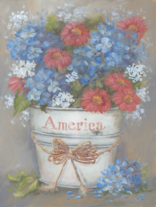 Picture of RUSTIC RED-WHITE AND BLUE